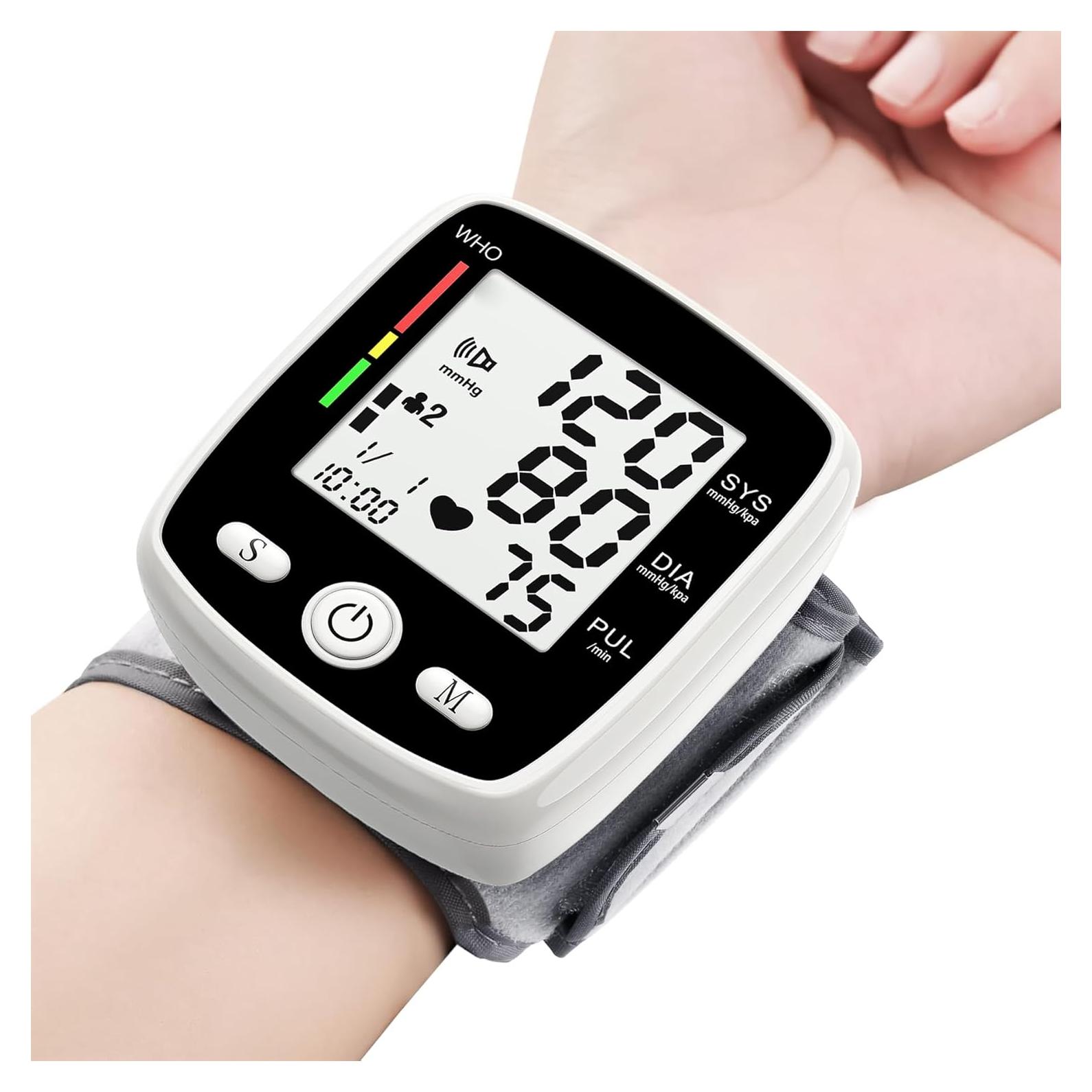 Monitor de Presión Arterial Digital de Muñeca MBUPAI CK-W355