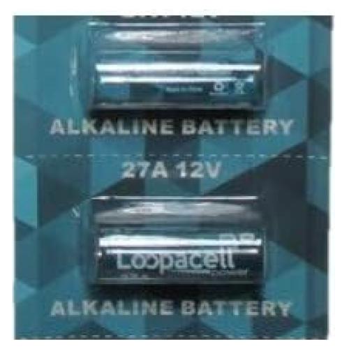 Baterías Alcalinas 27A Loopacell Paquete de 2 - 12V