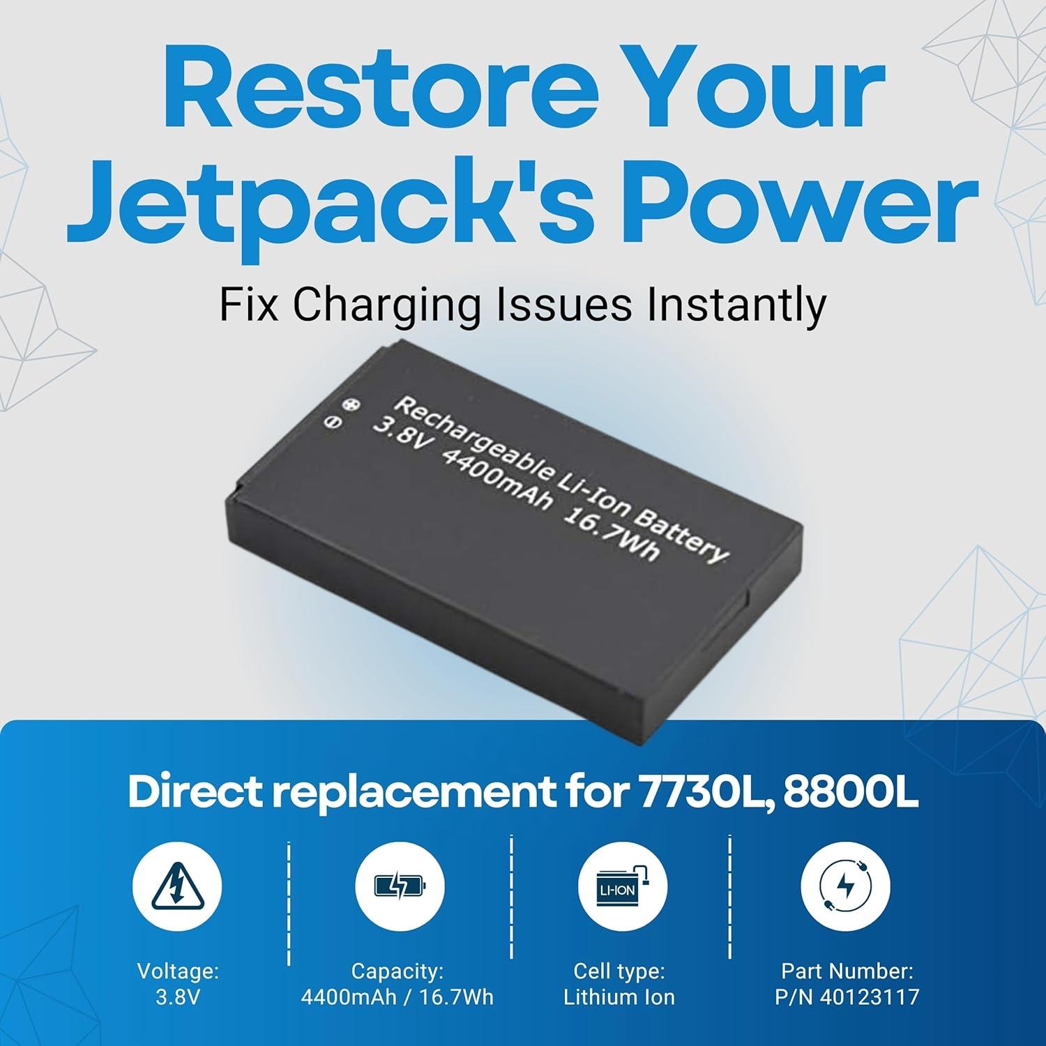 Batería de Reemplazo WirelessFinest para Mifi 8800L 7730L 4400mAh