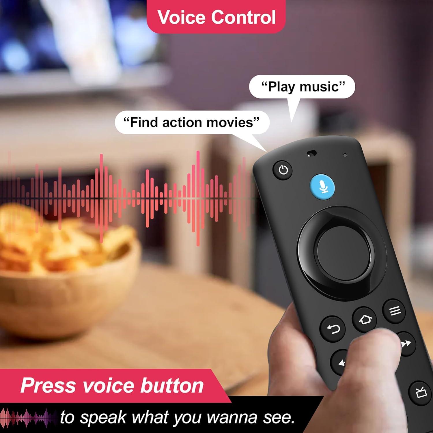 Control Remoto de Voz Trado para Fire TV Stick 3ra Gen