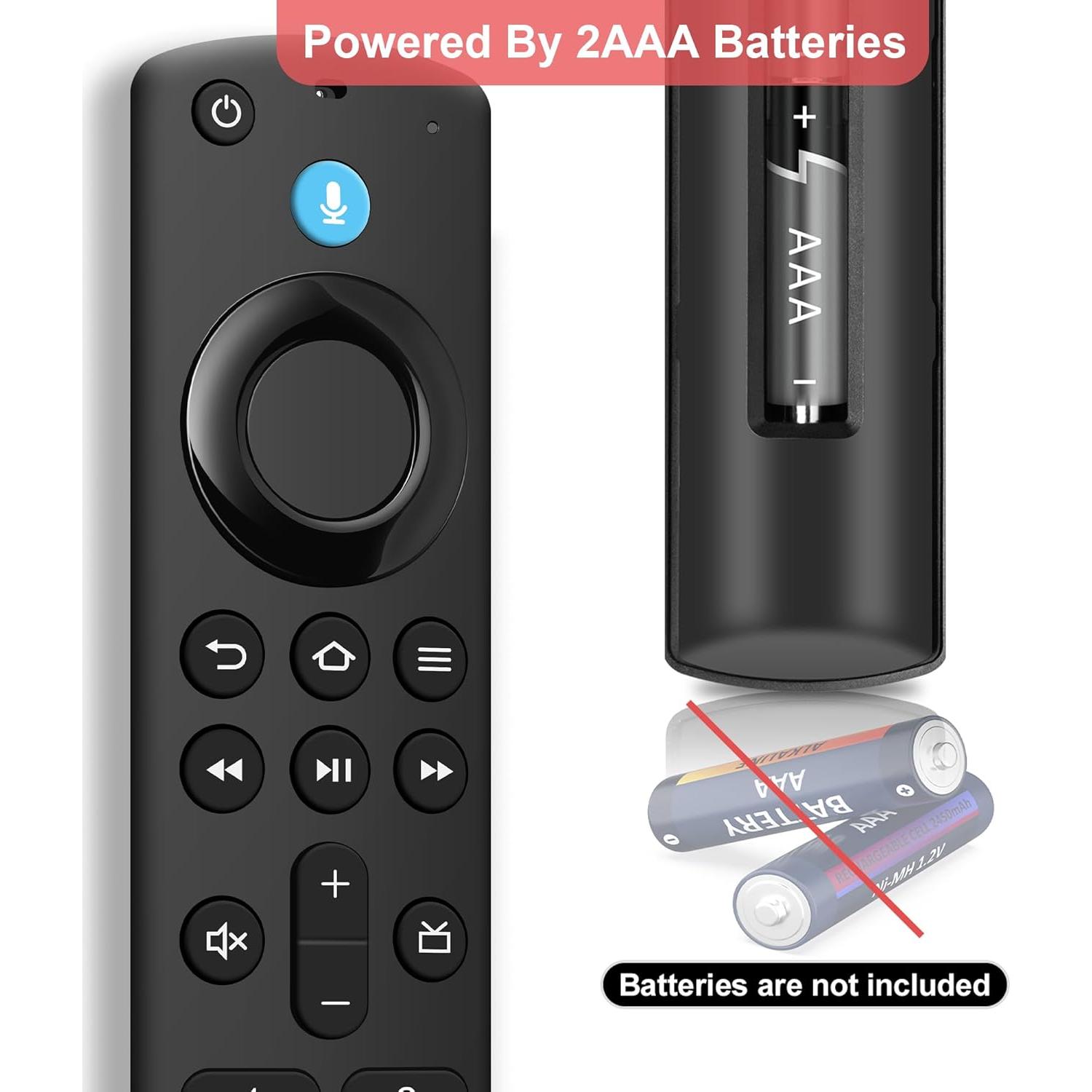 Control Remoto de Voz Trado para Fire TV Stick 3ra Gen