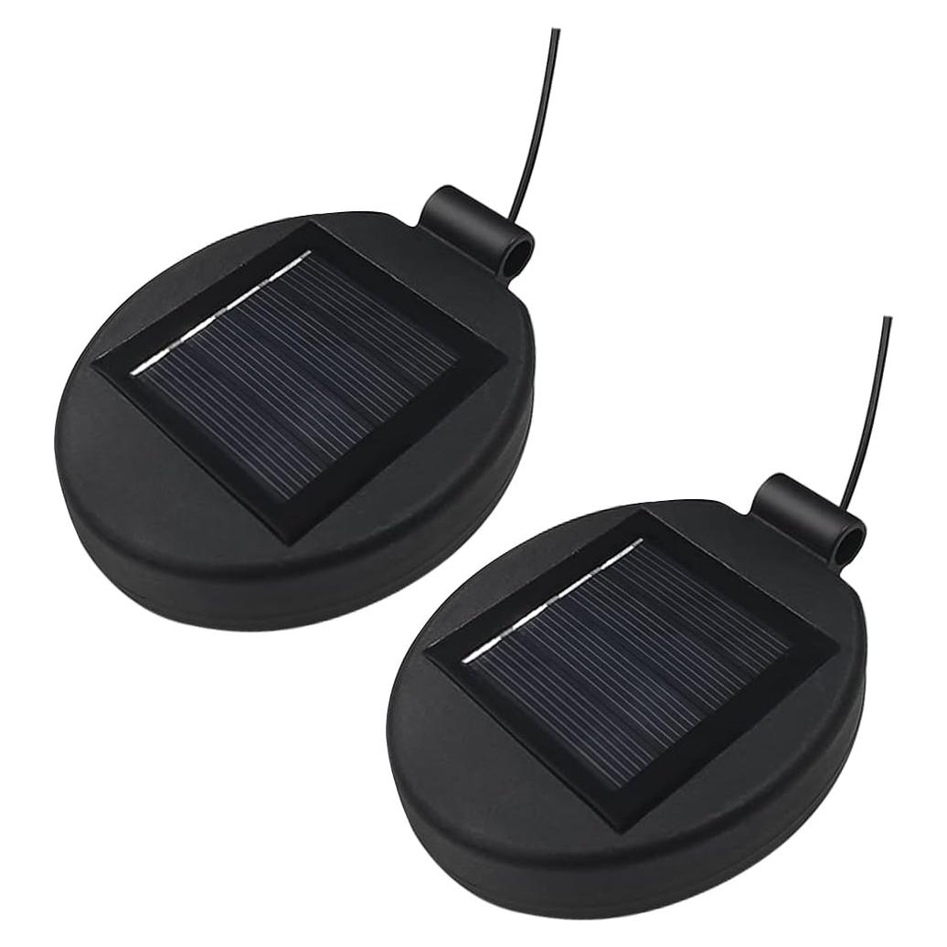 Tapa de Reemplazo para Linterna Solar AQEENURA 2PCS LED