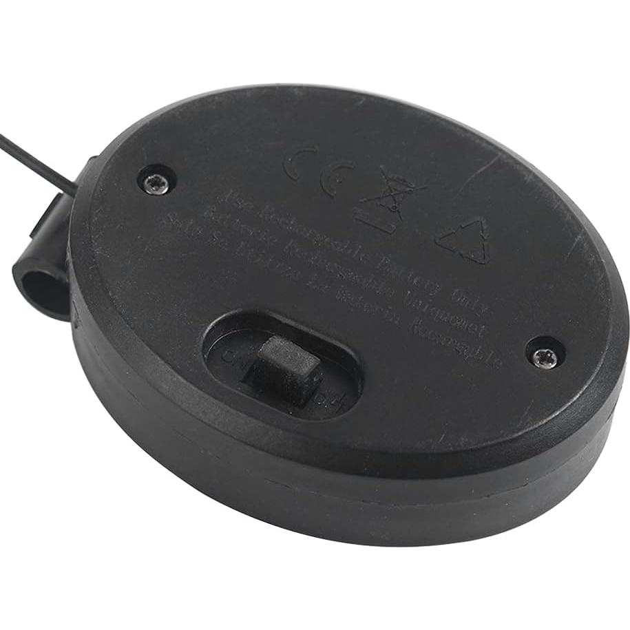 Repuesto Panel Superior Luz Solar LED 2 Piezas Negro