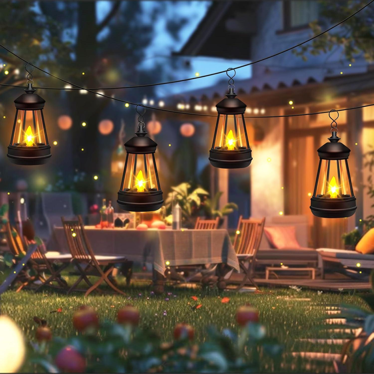 Linterna Solar Mini Stadeco para Jardín - Reemplazo Colgante