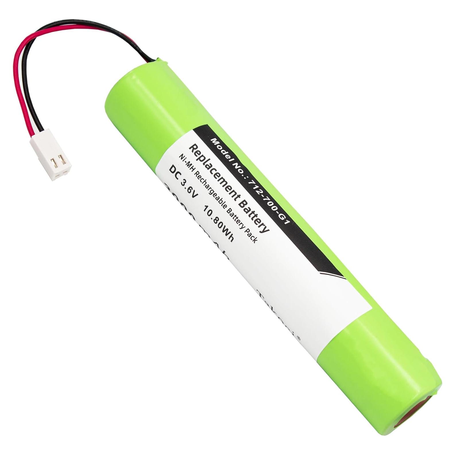 Batería 712-700-G1 Compatible D-TEK Select 3.6V 3000mAh