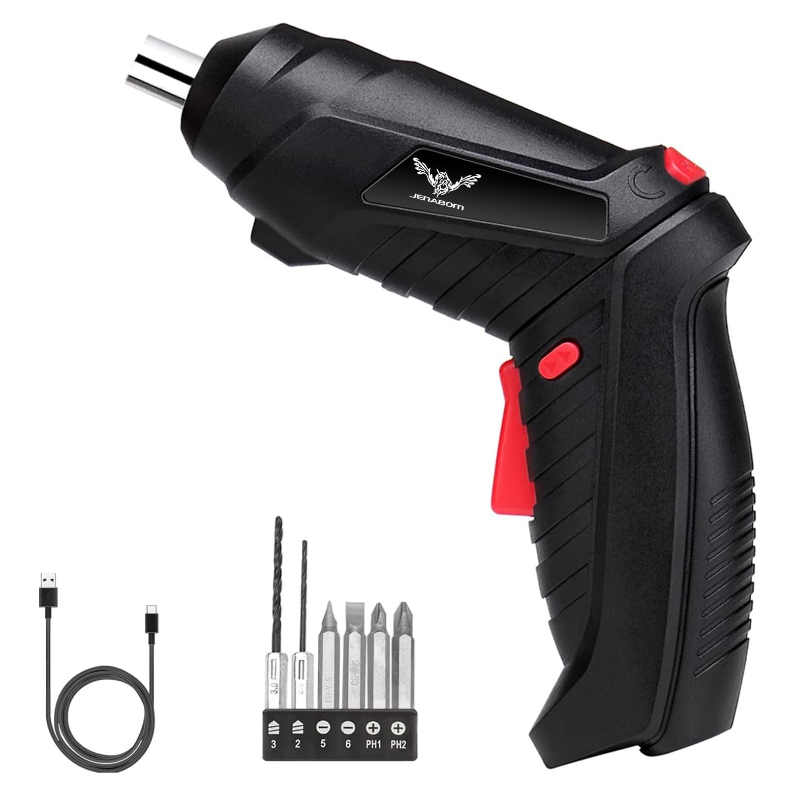Destornillador Eléctrico 8 en 1 JENABOM 3.6V Inalámbrico