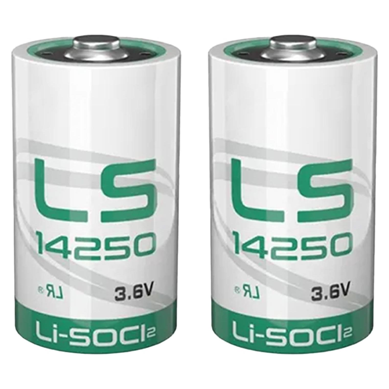 Batería de Litio 1/2 AA Saft LS14250 3.6V 2-Pack