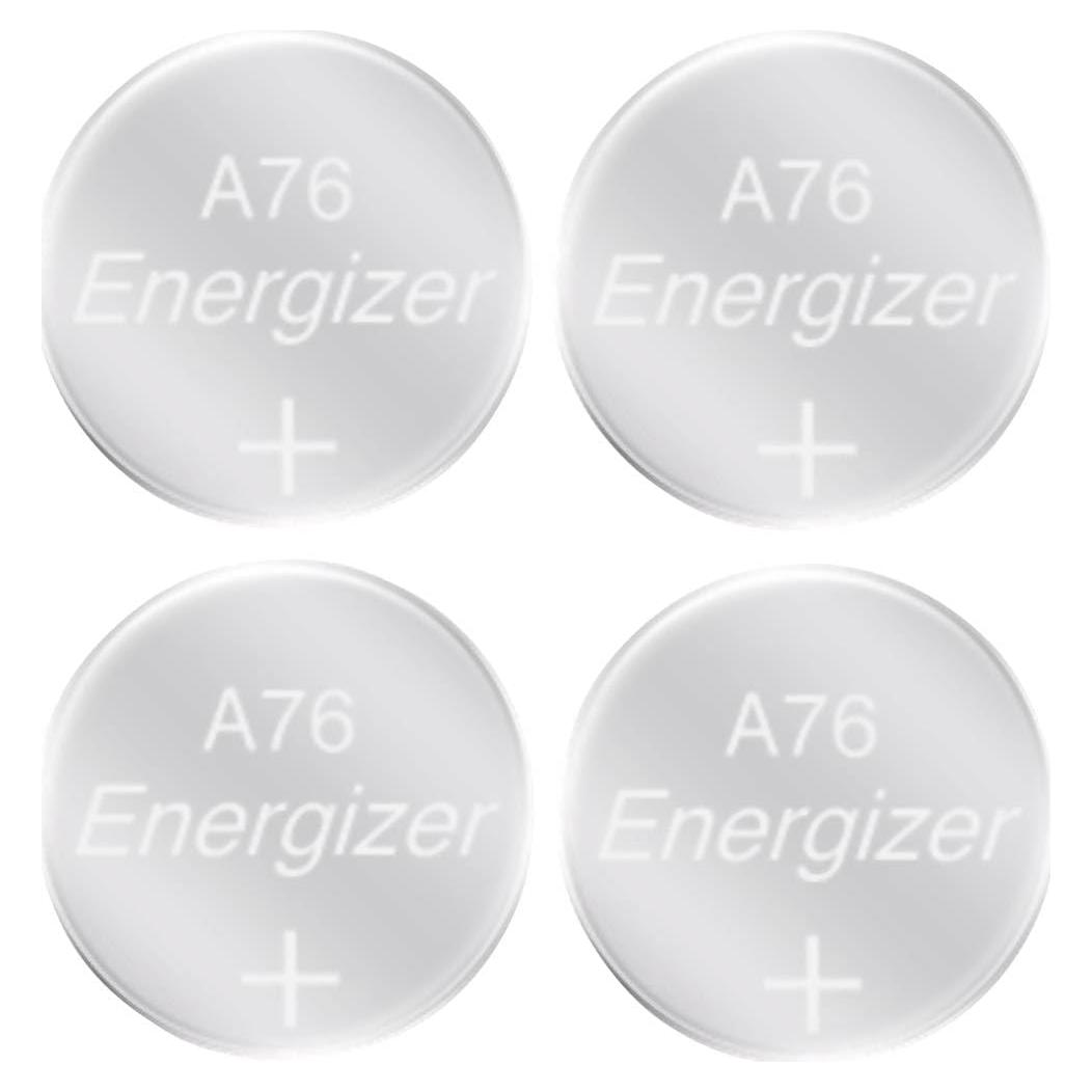 Baterías Alcalinas Energizer LR44/A76, 1.5V, Paquete de 4
