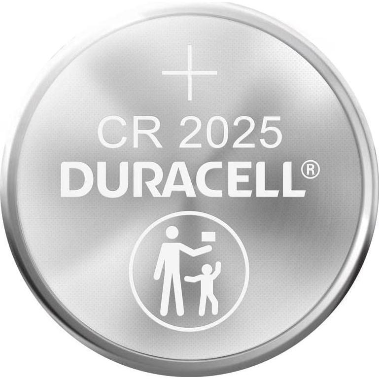 Batería de botón de litio Duracell 2025 - 4 unidades