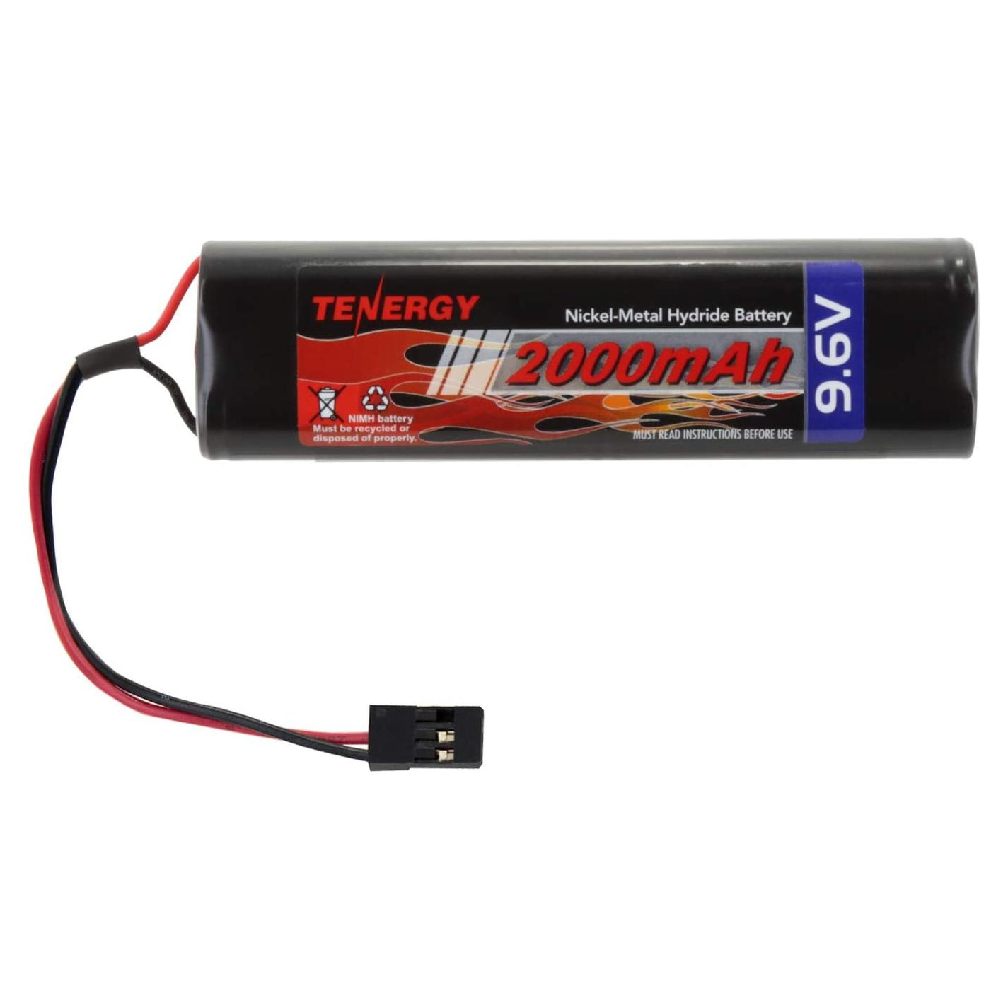 Batería NiMH Tenergy 9.6V 2000mAh Hitec para Receptores RC