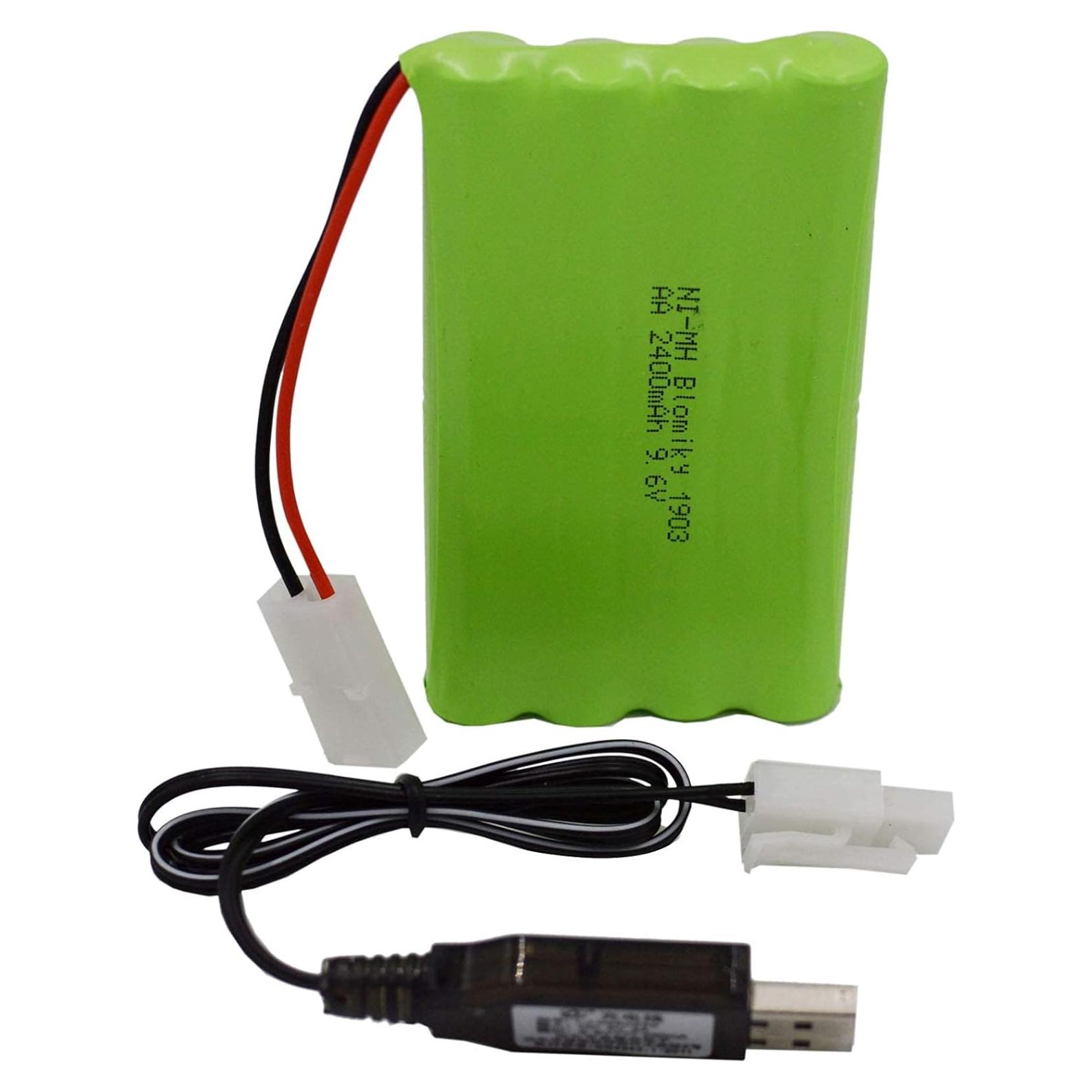 Batería Recargable NiMH 9.6V 2000mAh Blomiky Tamiya Estándar