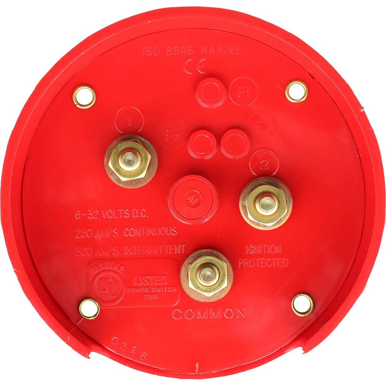 Interruptor Selector de Batería Seachoice 250A 12-50V Doble