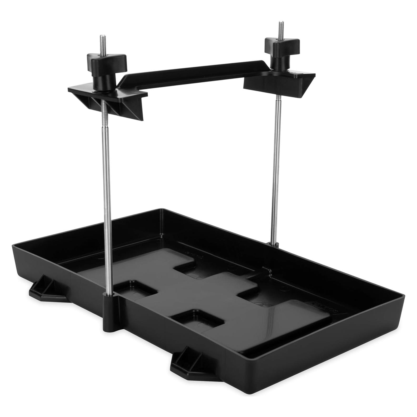 Bandeja de Sujeción de Batería Grande Camco 55404 - Para Baterías Automotrices y Marinas