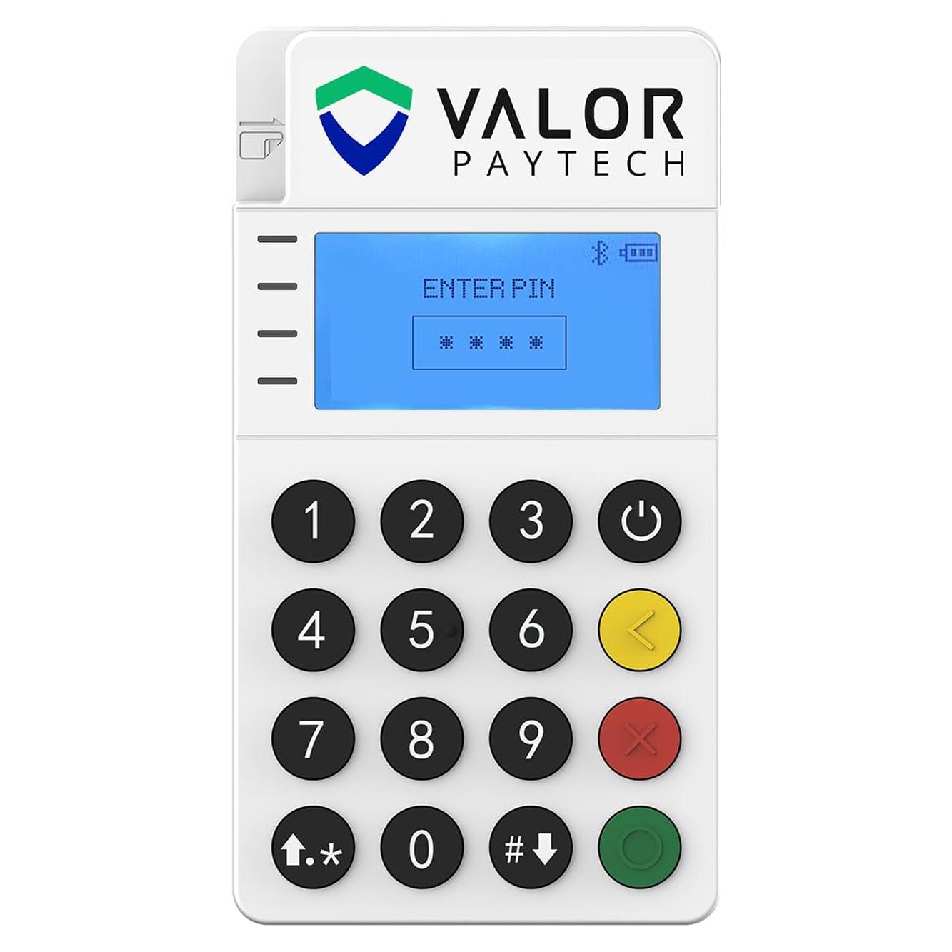 Terminal POS Móvil Valor PayTech RCKT - Bluetooth 4.2, 100g
