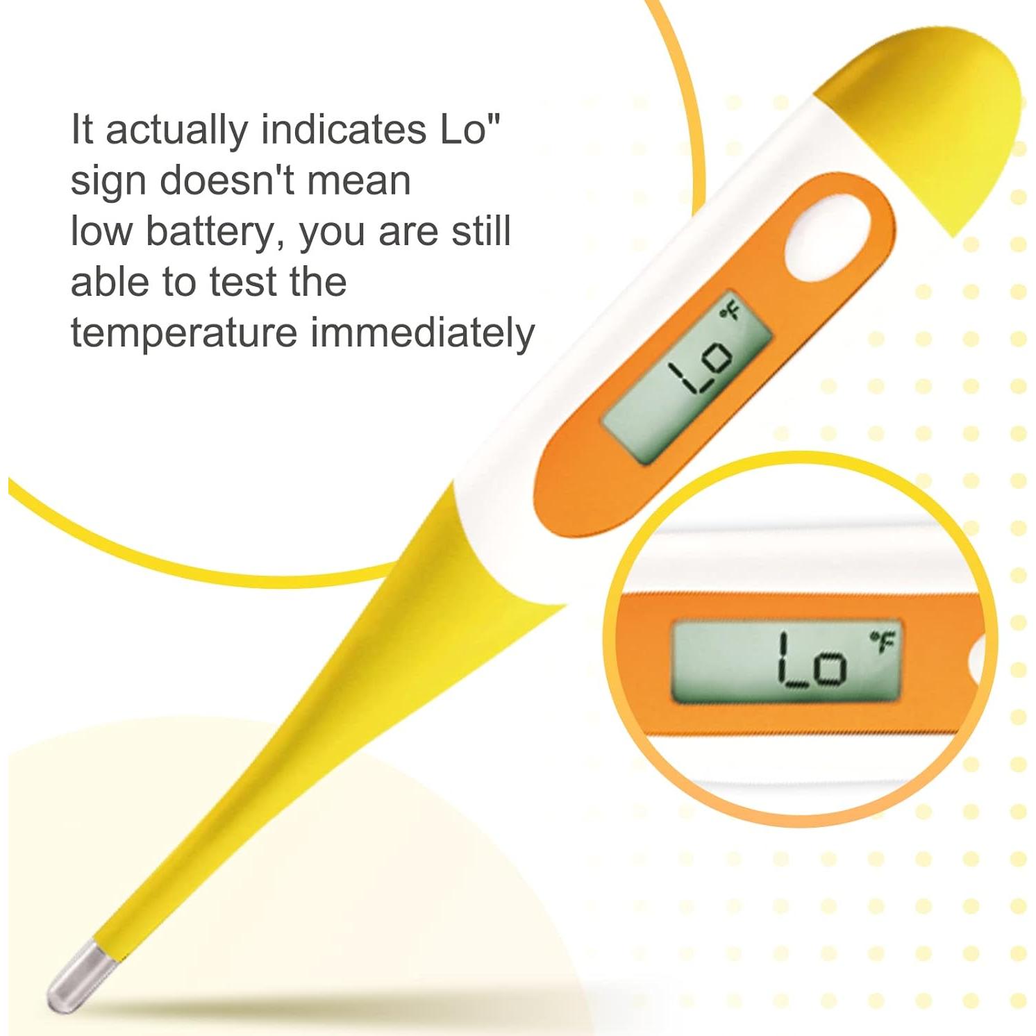 Termómetro Digital Easy@Home EMT-021 para Adultos y Bebés