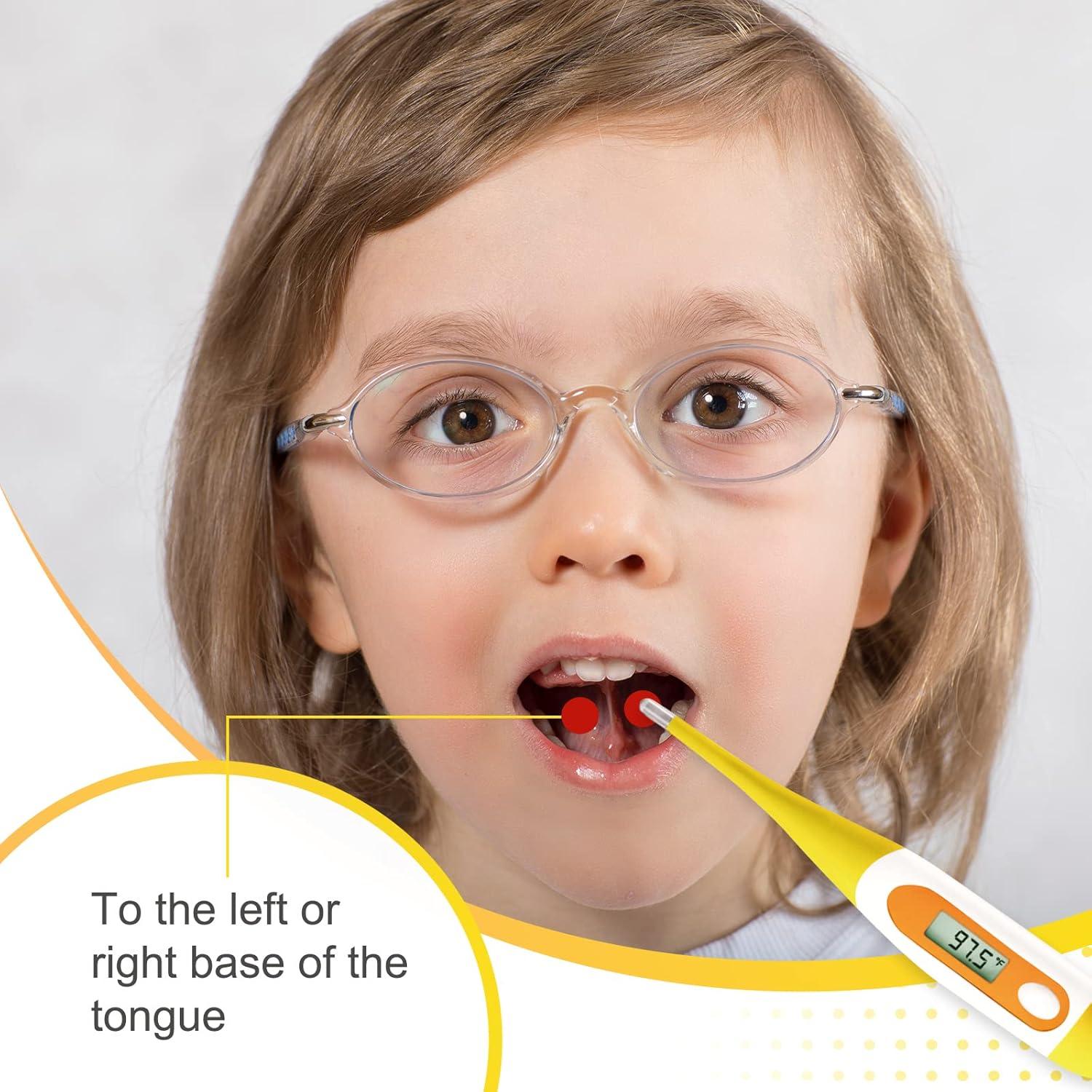 Termómetro Digital Easy@Home EMT-021 para Adultos y Bebés