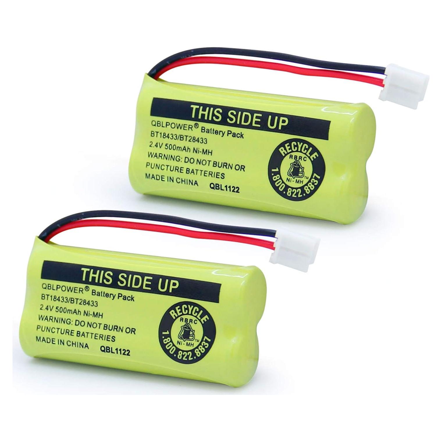 Batería recargable Ni-MH 2.4V 500mAh QBLPOWER para teléfonos