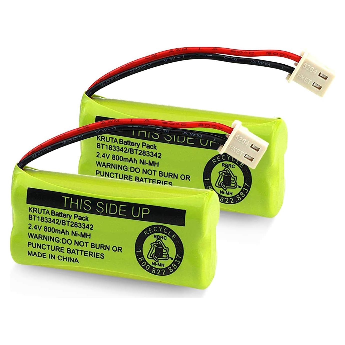 Batería Kruta BT183342 Compatible con Teléfonos AT&T y VTech