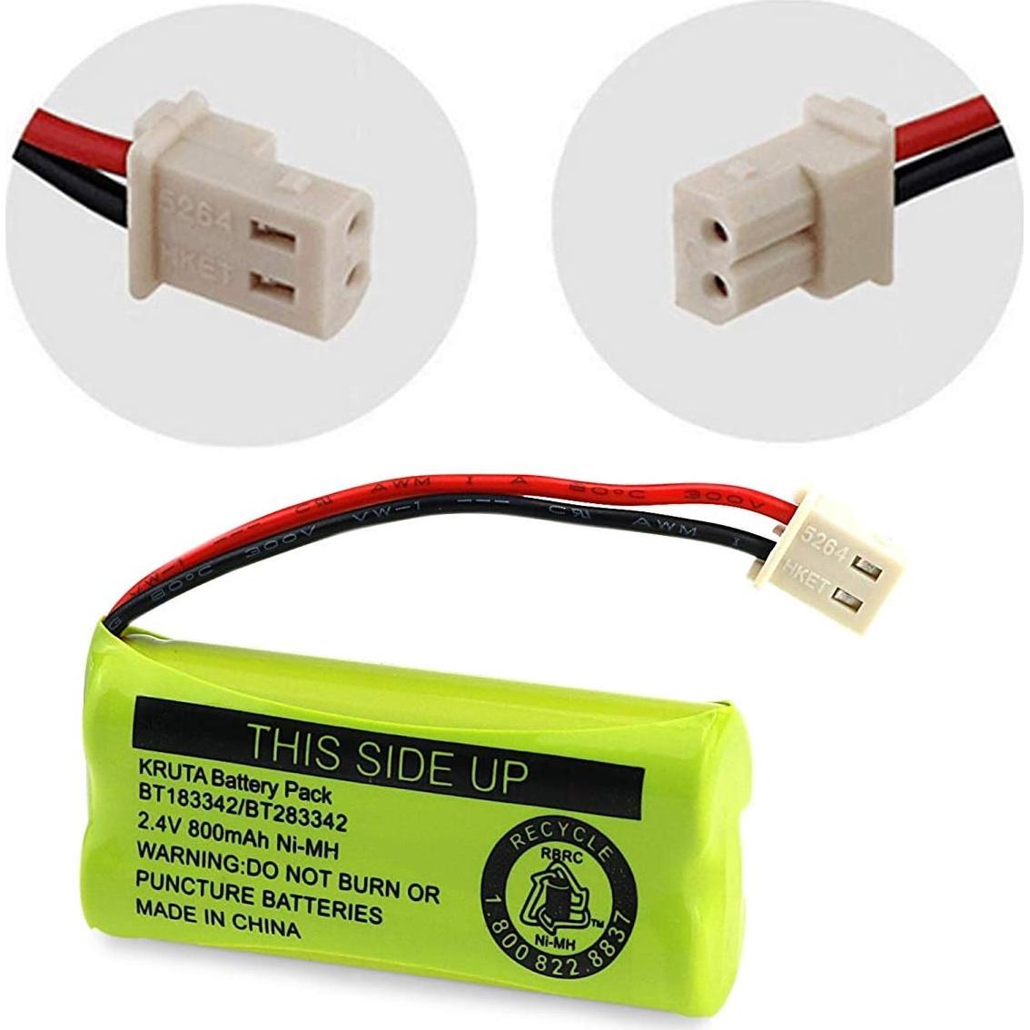 Batería Kruta BT183342 Compatible con Teléfonos AT&T y VTech