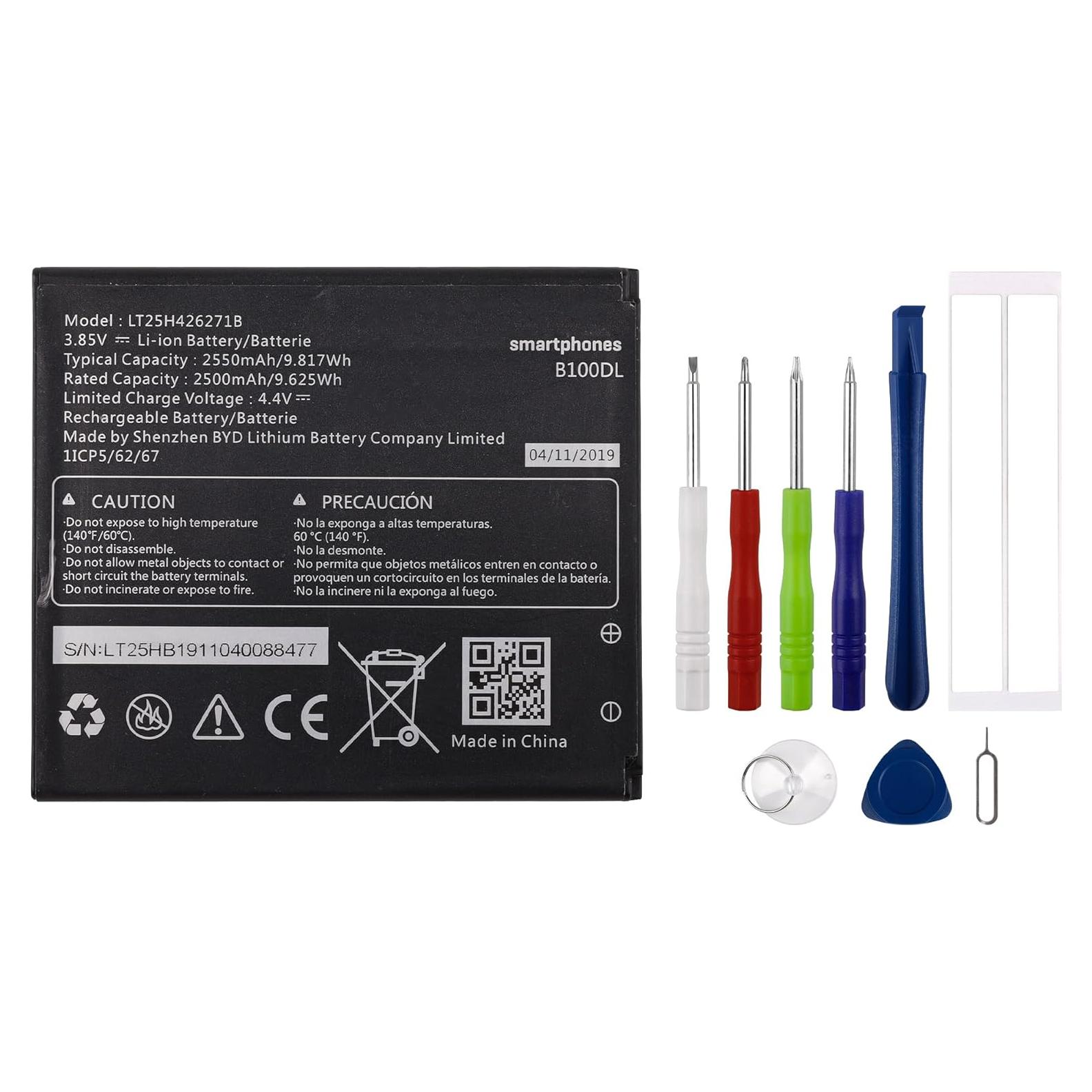 Batería Recargable LT25H426271B para Smartphone Cricket Icon U304AA