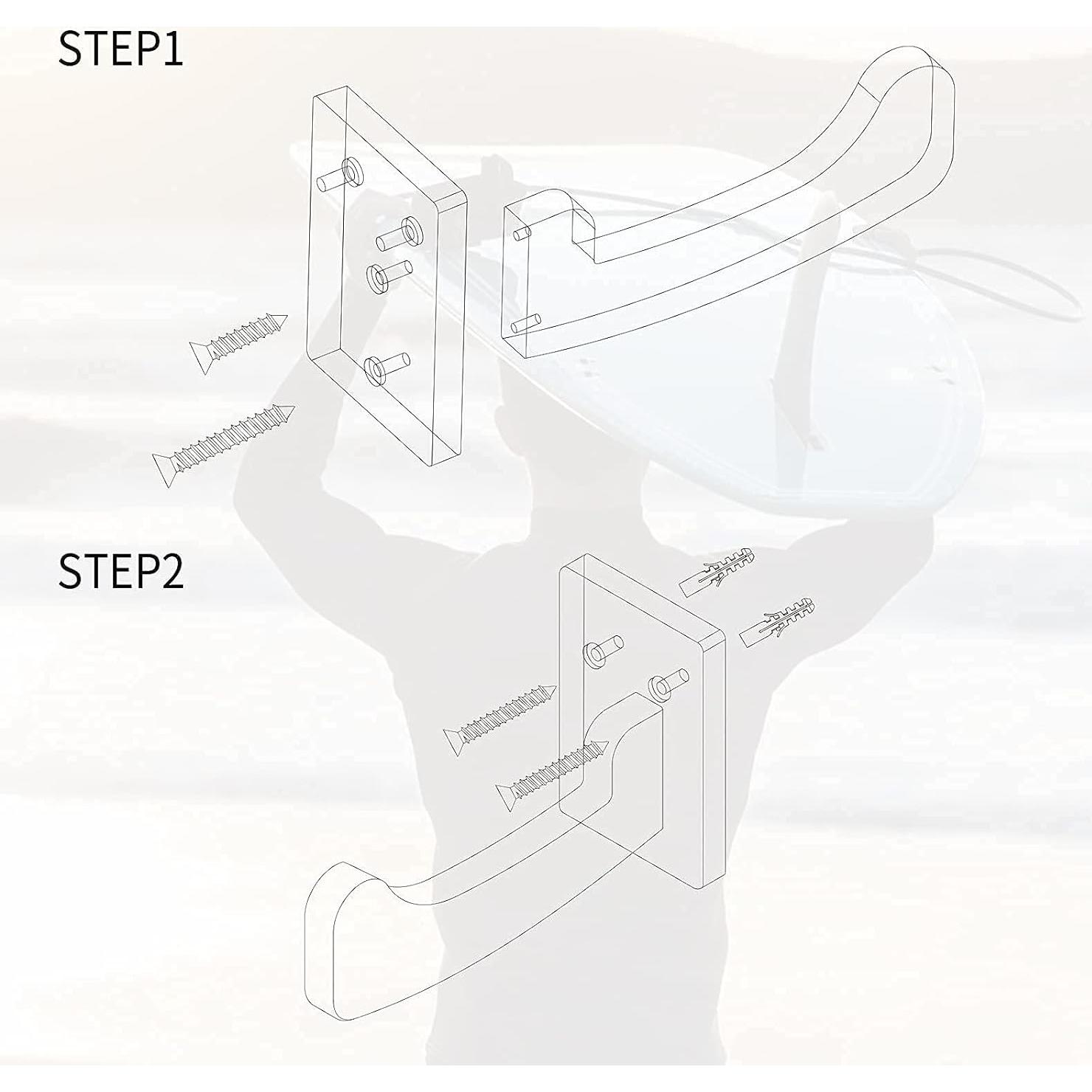 Soporte de Madera para Tablas de Surf TWO STONES CJ-OT2101