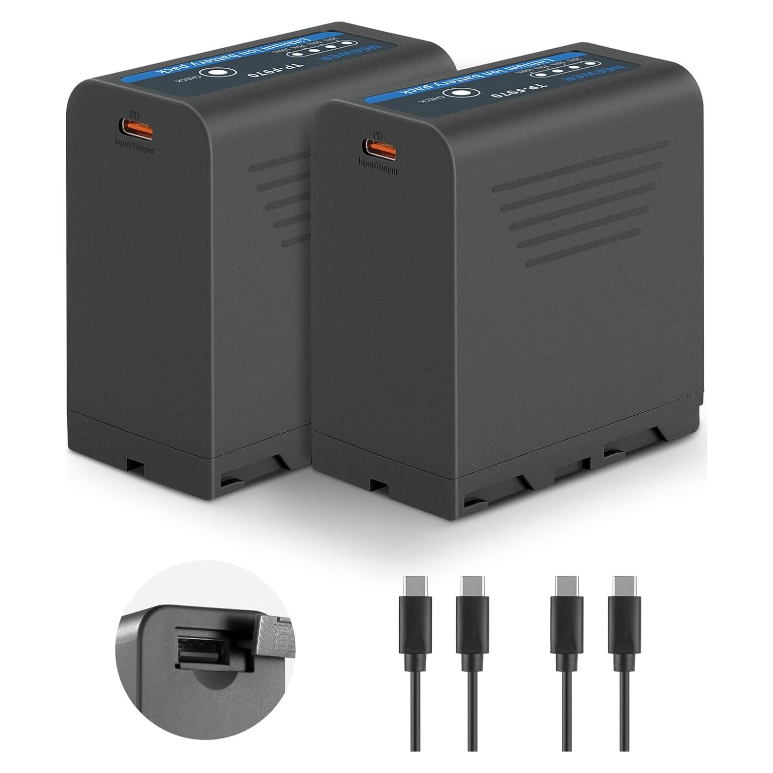 Batería de Reemplazo NEEWER TP-F970 7800mAh para Cámaras