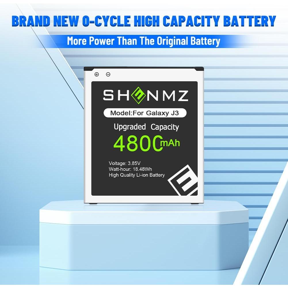 Batería de Reemplazo Galaxy J3 4800mAh ShenZhen Maxpower