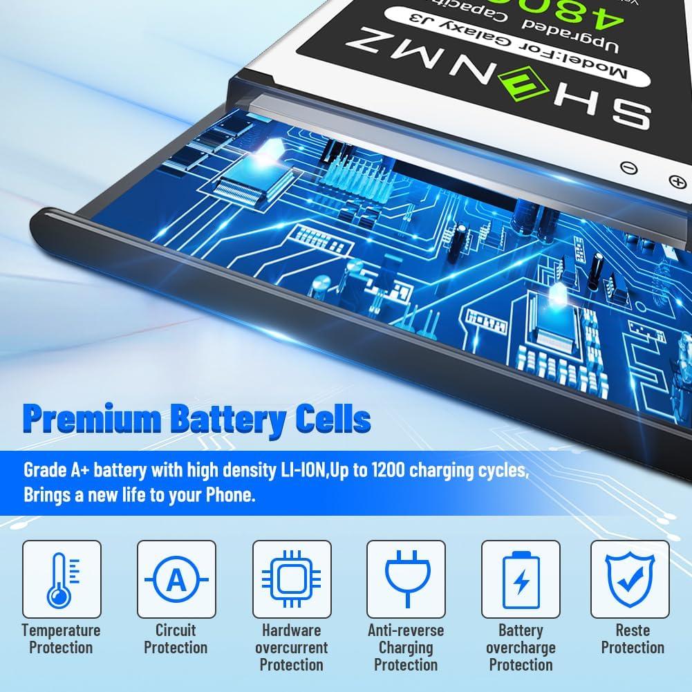 Batería de Reemplazo Galaxy J3 4800mAh ShenZhen Maxpower
