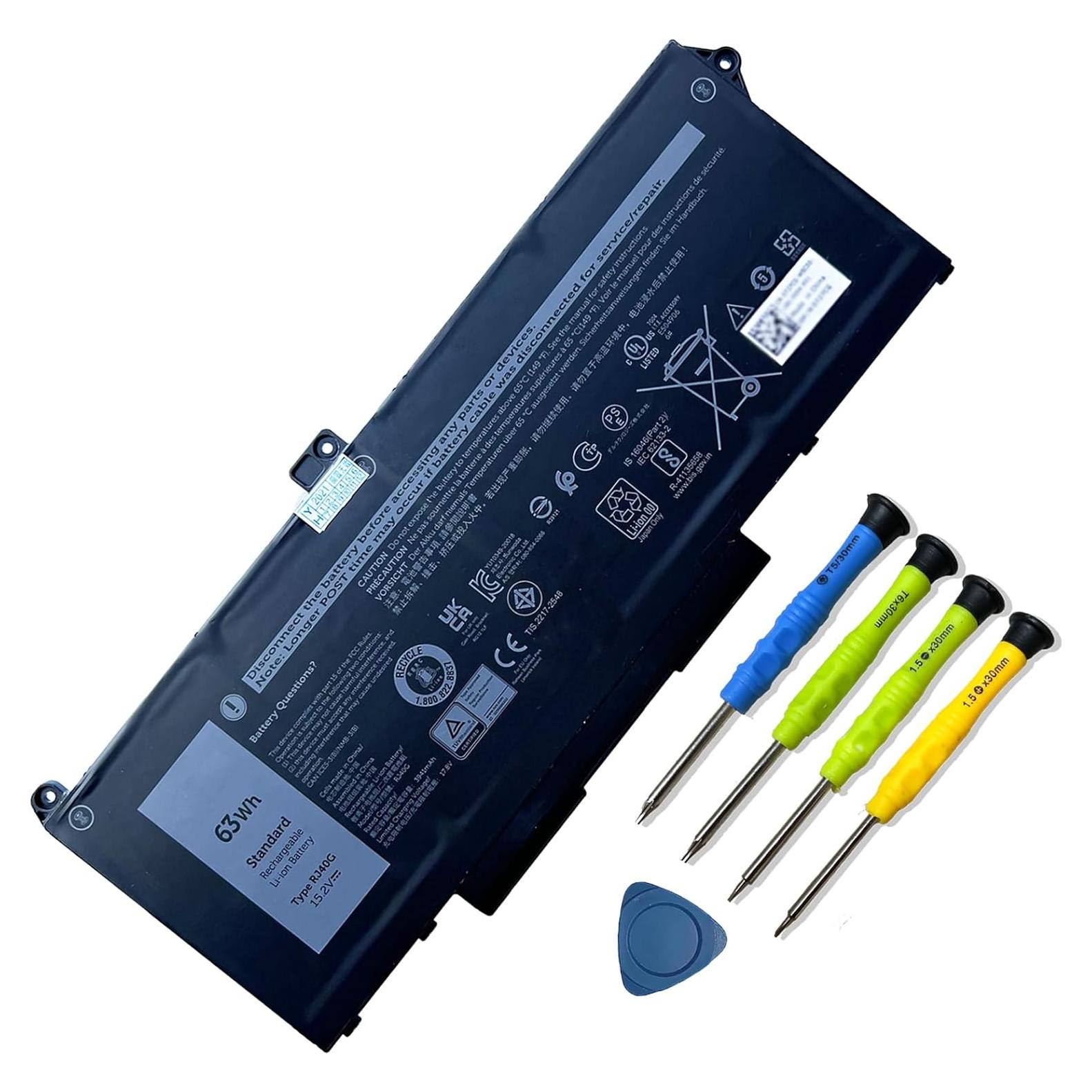 Batería de Reemplazo RJ40G 63Wh para Laptop Dell Latitude 14/15