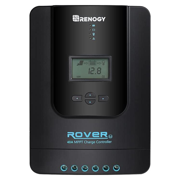Controlador de Carga Solar MPPT Renogy 40A 12V/24V LCD