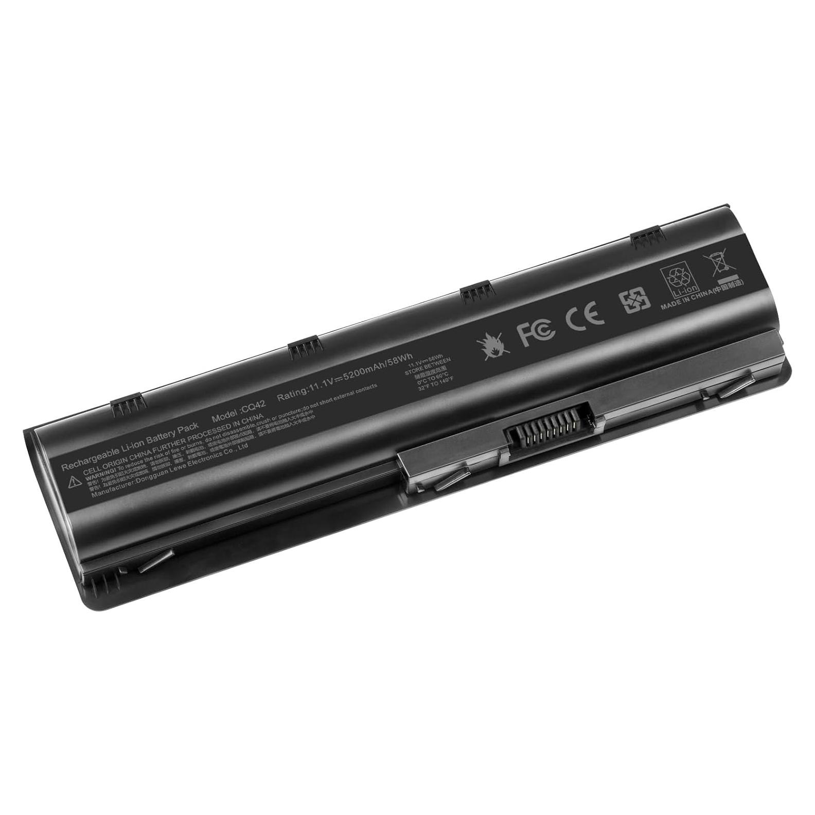 Batería Asuncell MU06 MU09 6 celdas 5200mAh para HP