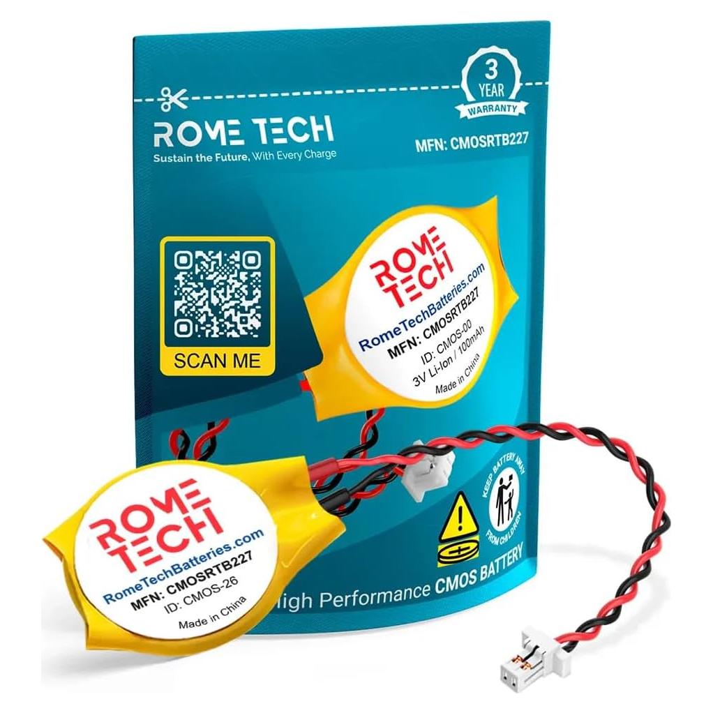 Batería CMOS Rome Tech CR2016 3V para Lenovo ThinkPad L13 Yoga