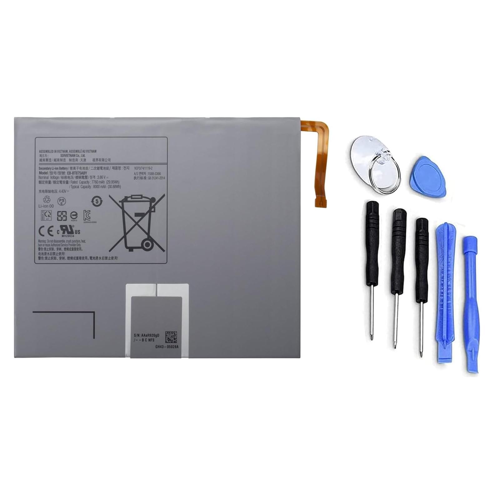 Batería de Tableta Samsung Galaxy Tab S7 8000mAh 3.86V