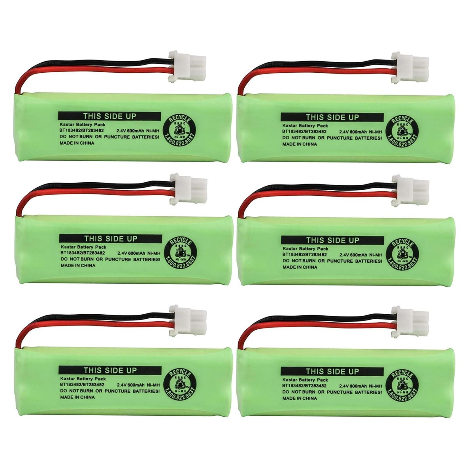 Batería Inalámbrica Kastar 6Pack Ni-MH 2.4V 600mAh para Vtech