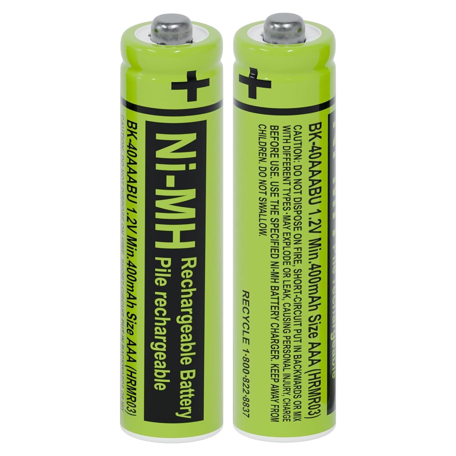 Baterías Recargables Ni-MH BK-40AAABU para Teléfono Panasonic