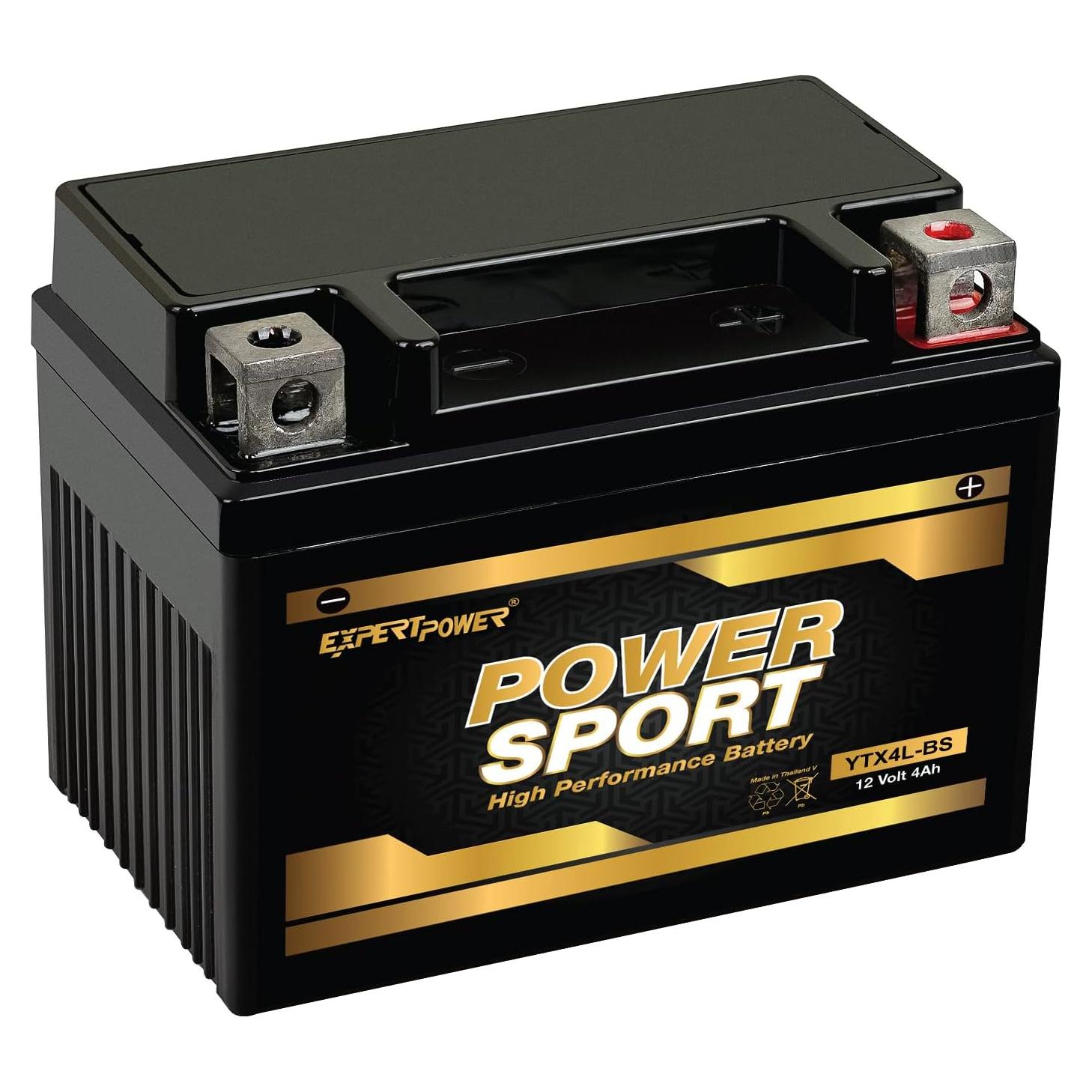 Batería AGM 12V 4Ah ExpertPower PowerSport YTX4L-BS