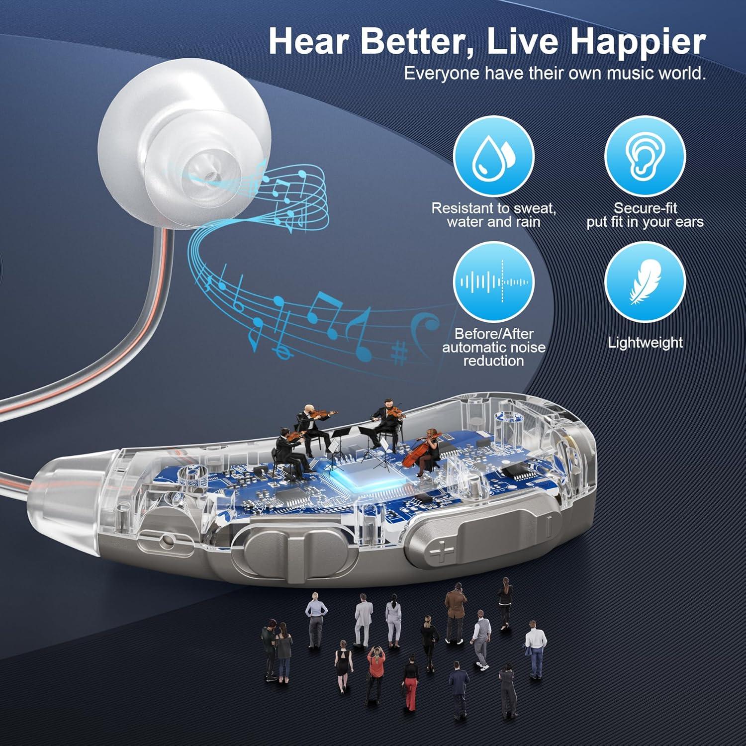 Audífonos Bluetooth GOMILI D477022 con Cancelación de Ruido