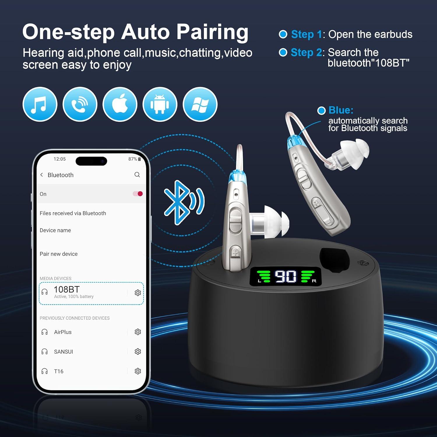 Audífonos Bluetooth GOMILI D477022 con Cancelación de Ruido