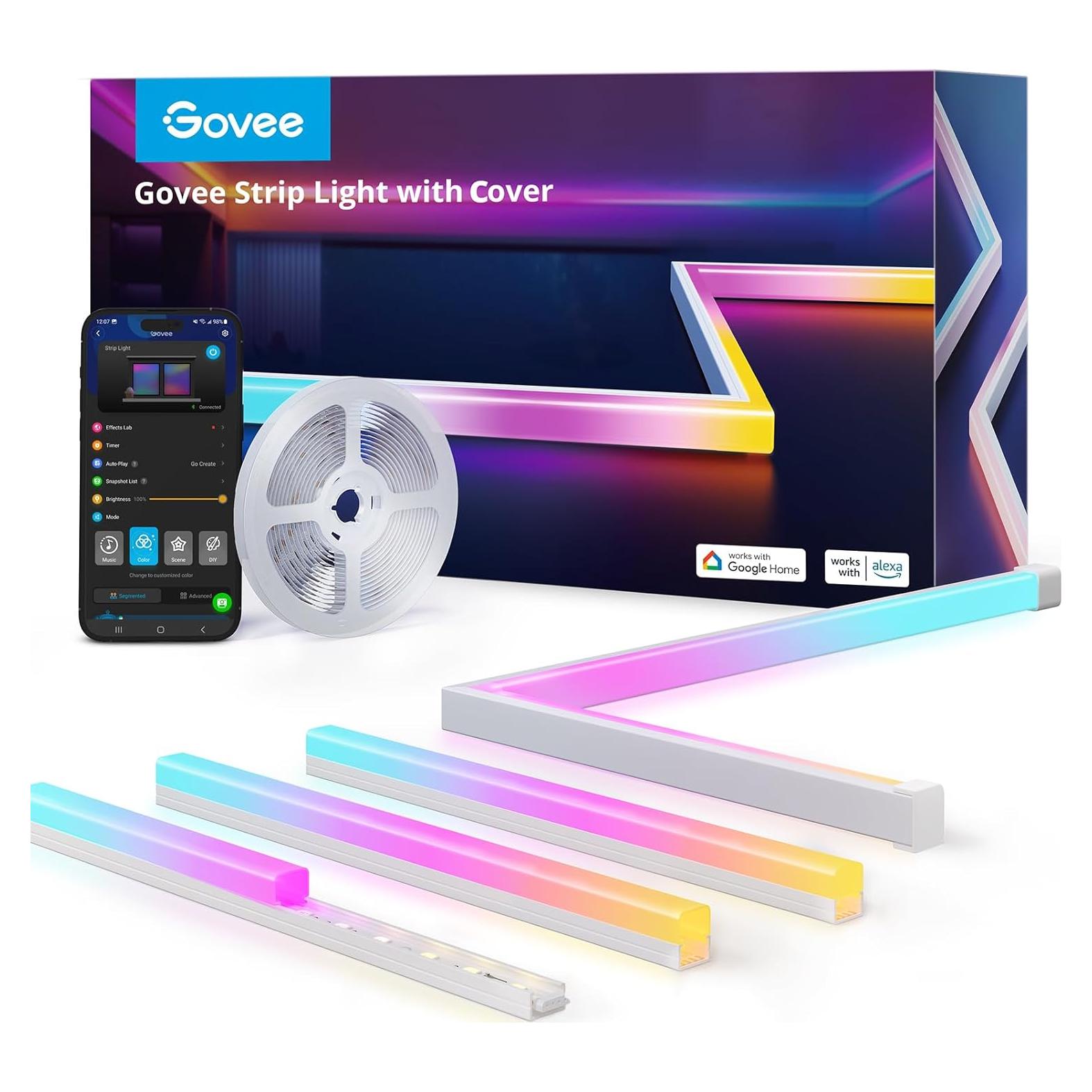 Tiras de LED Govee RGBIC 5m con Control Alexa y Google