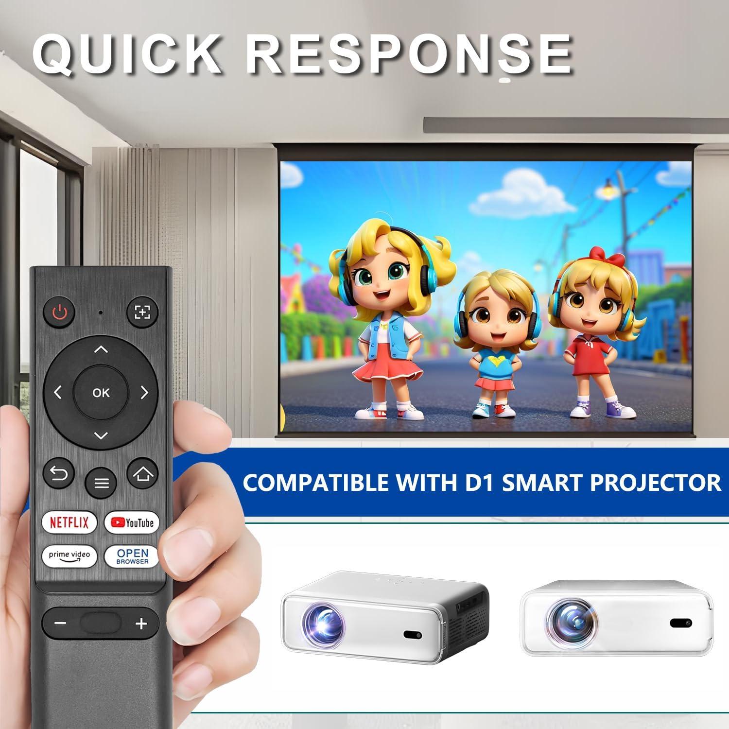 Control Remoto KhotIlong D001 para Proyector Portátil EAZZE