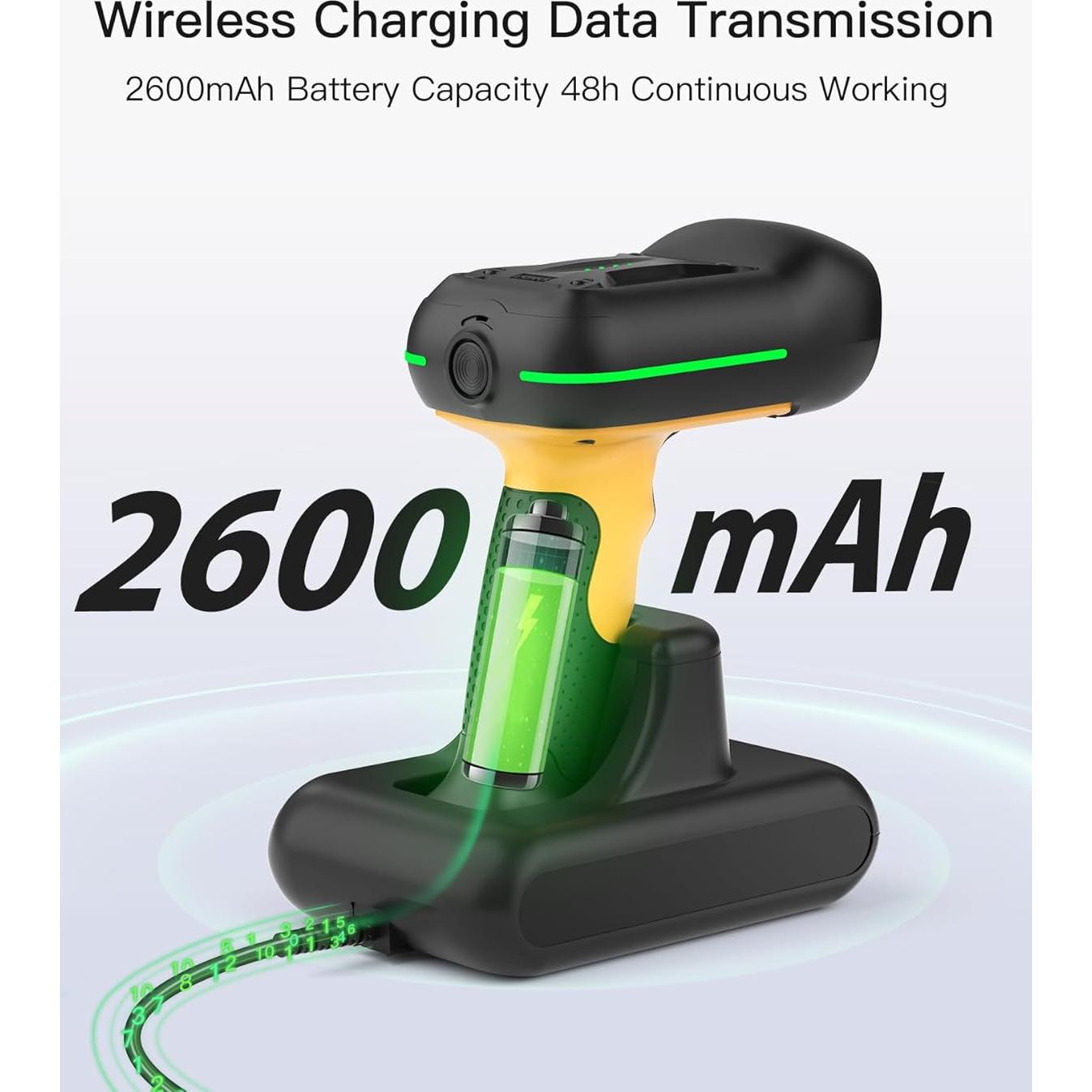 Escáner de Código de Barras Inateck BCST-75S Inalámbrico IP67