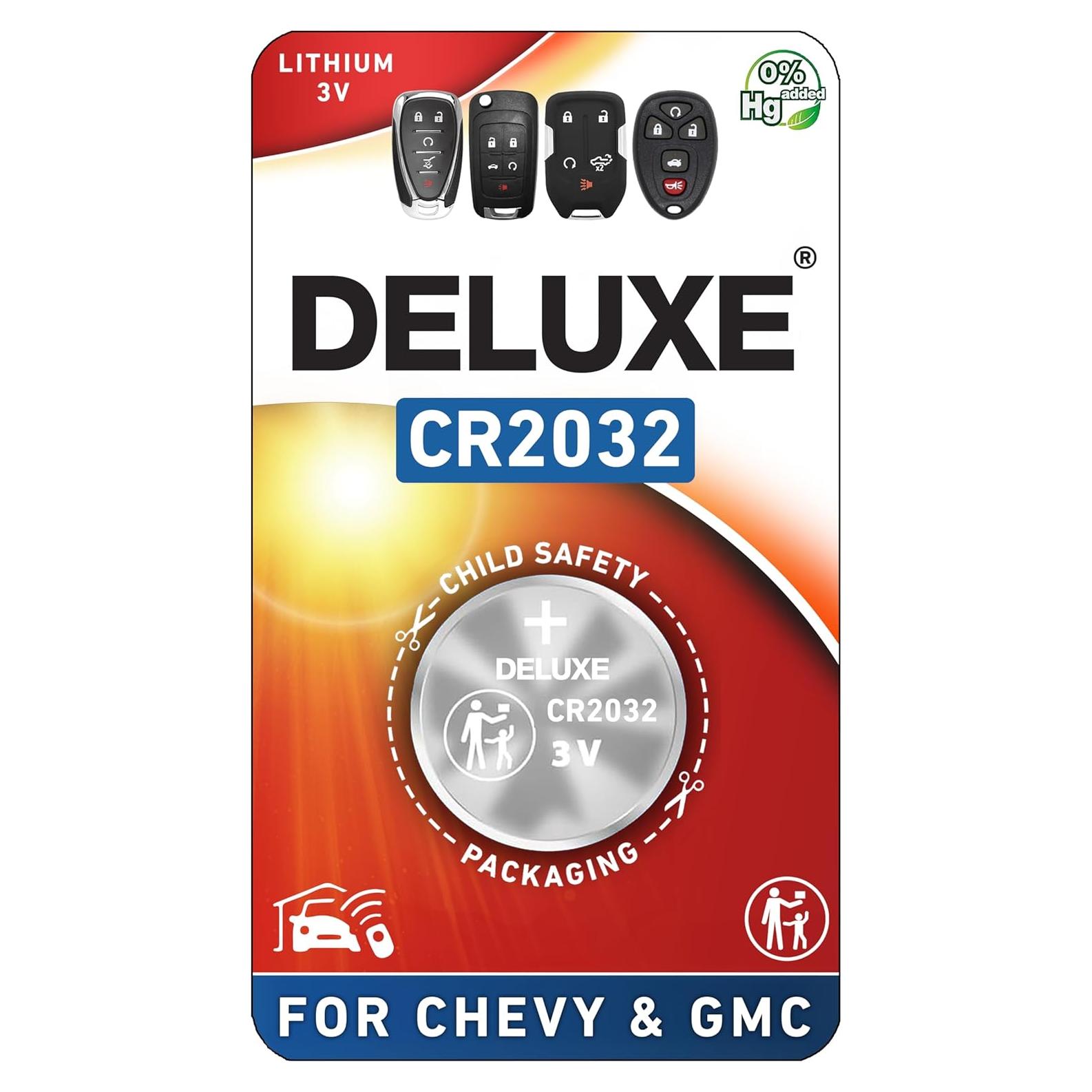 Batería CR2032 para llavero Chevy GMC - Deluxe