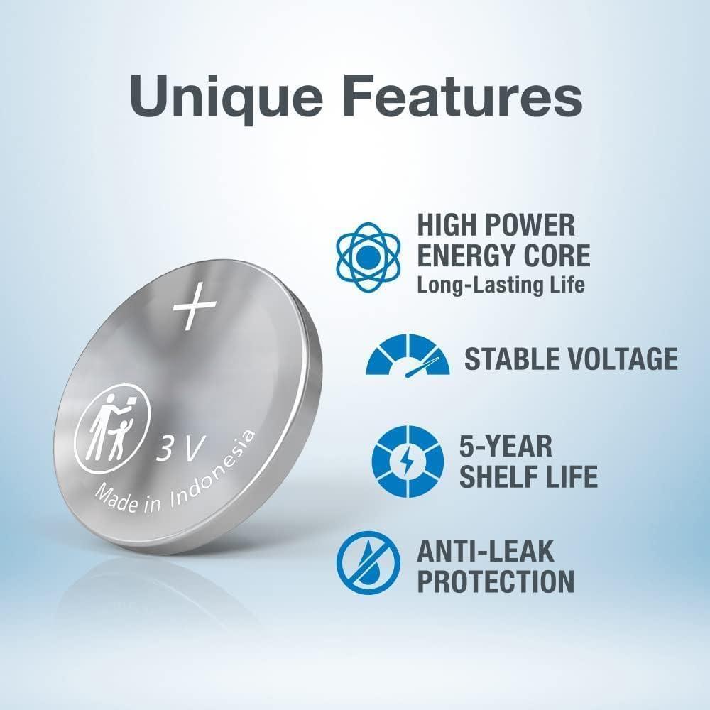 Baterías de Reemplazo Deluxe CR2025 para Llave Remota Mazda