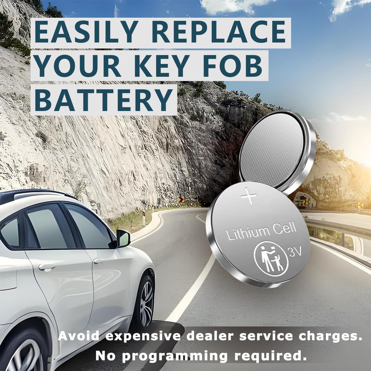 Batería de Llave Remota CR2025 para Mazda 2004-2020 - 2 Pzs