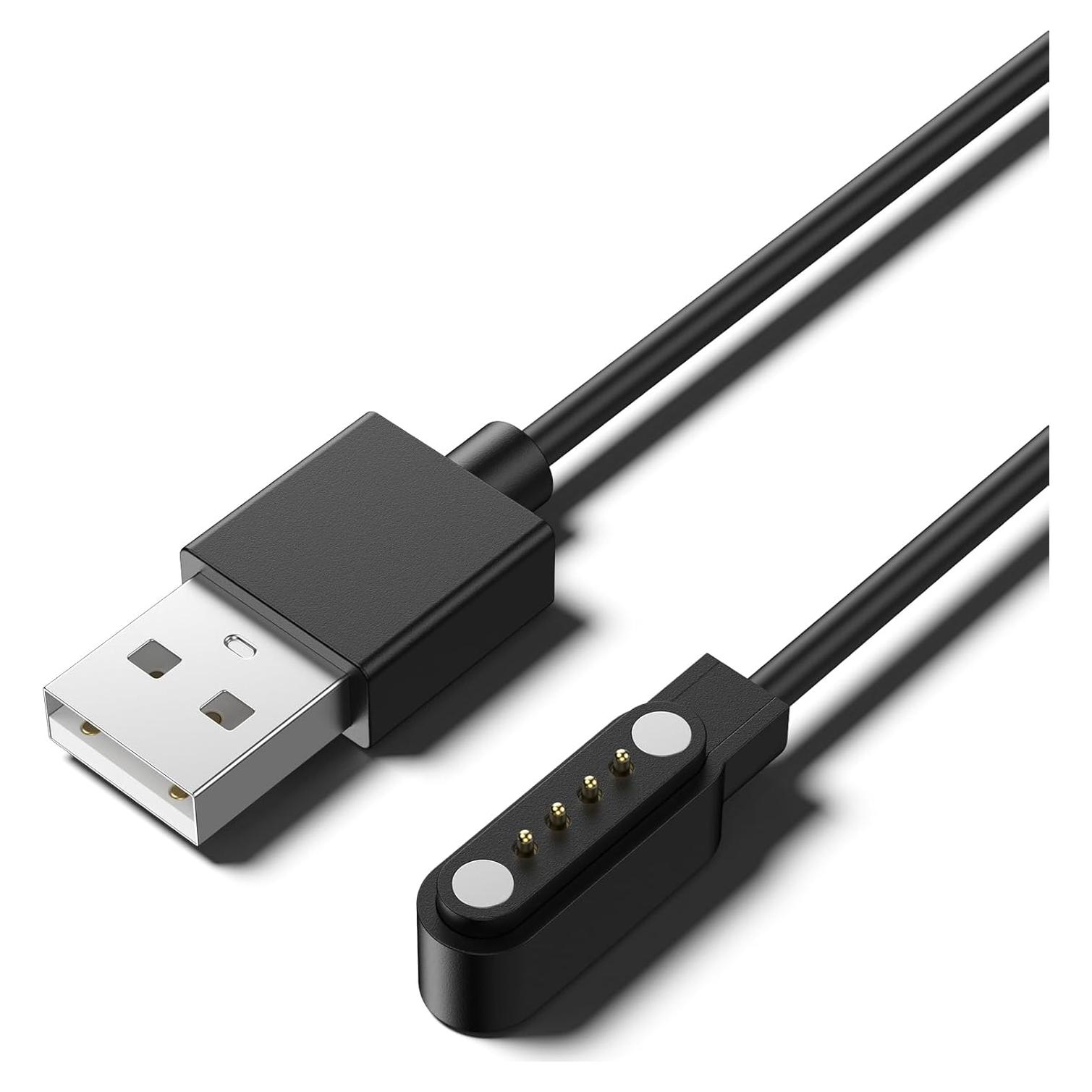 Cable de Carga Magnético Meliya 1.01m para Auriculares y Relojes