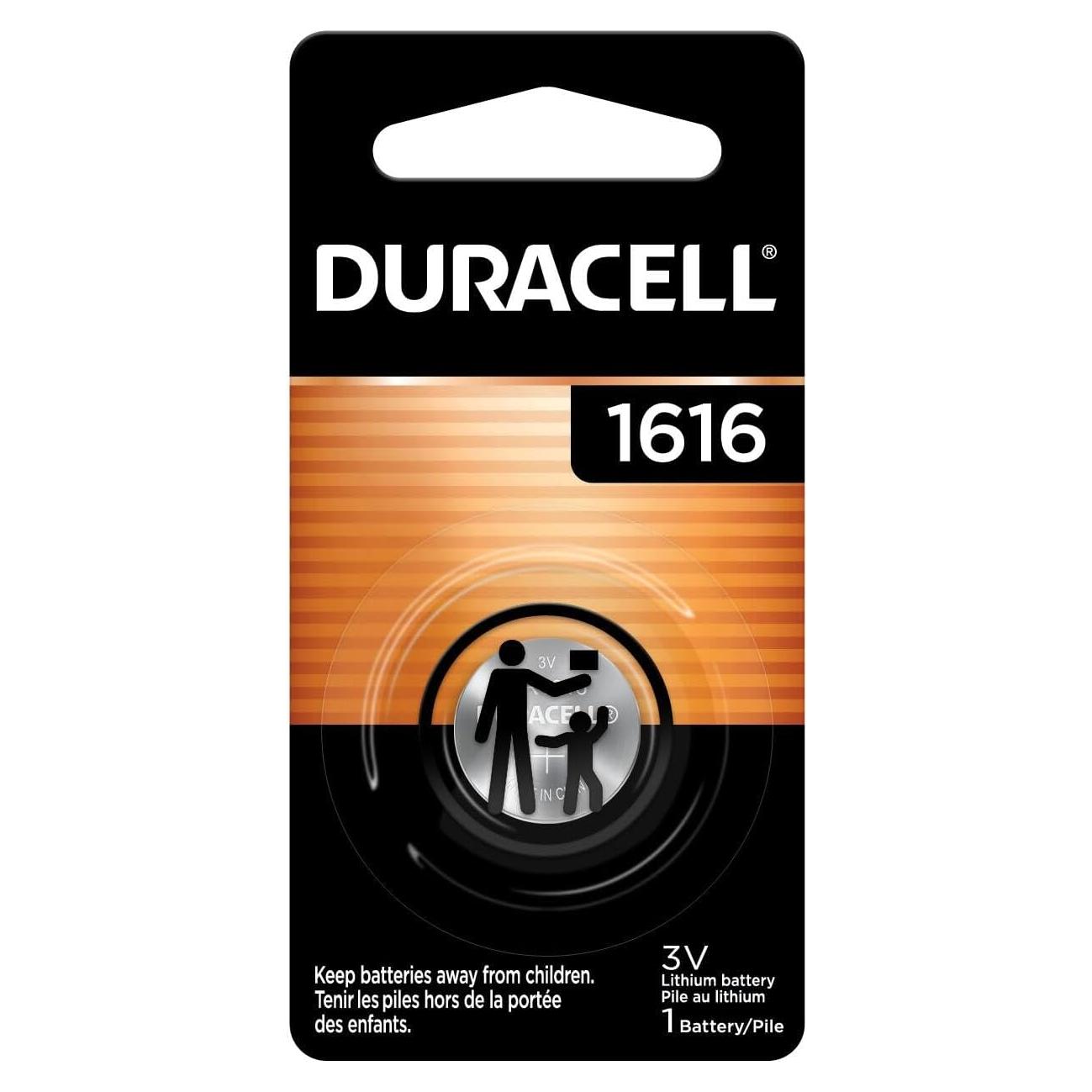 Batería de Moneda Duracell CR1616 3V - 1 Cuenta