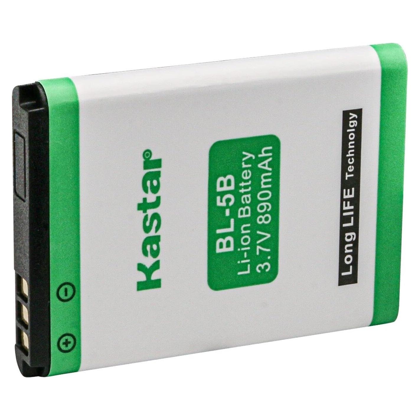 Batería Kastar BL-5B Litio-Ion 890mAh para Cámaras y Radios