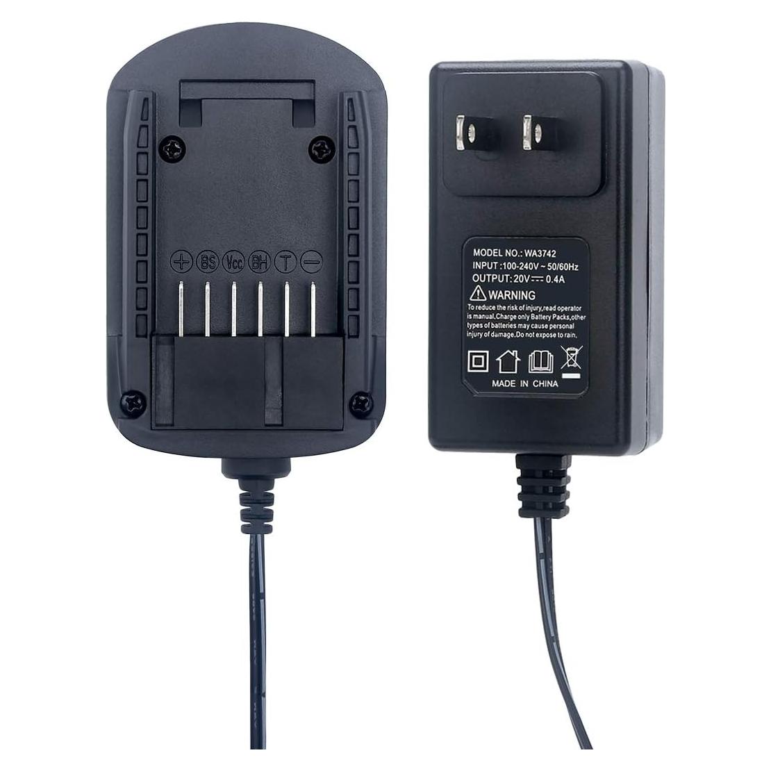 Cargador de Batería Lasica WA3742 Compatible Worx 20V