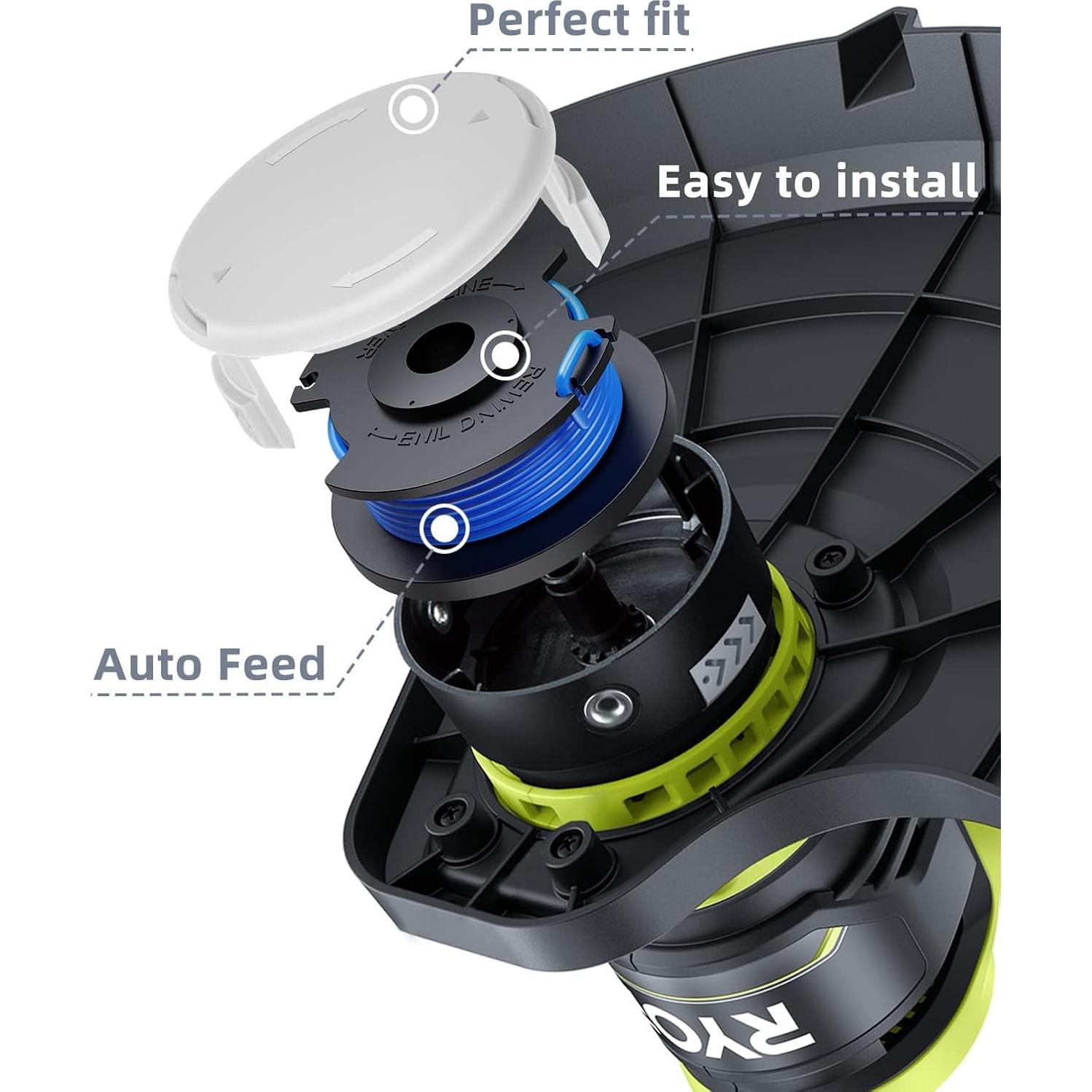 Hilo de Desmalezadora Eventronic 30.18 m Compatible Ryobi