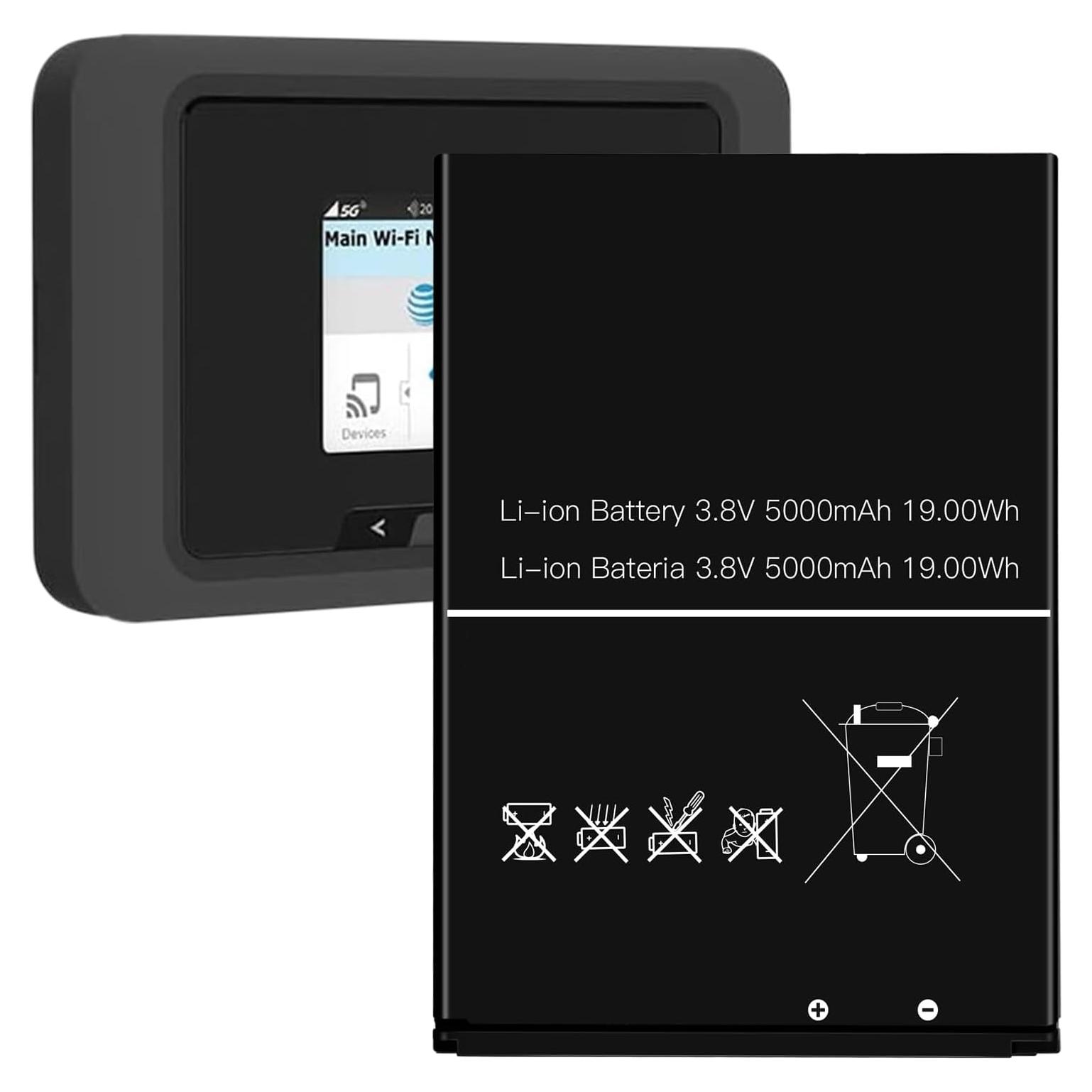 Batería de 5000mAh para Franklin A50 RG2102 RG2100 ICQ037NA